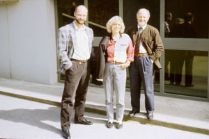 С немецкими коллегами в Мюнхене. 1992 год.